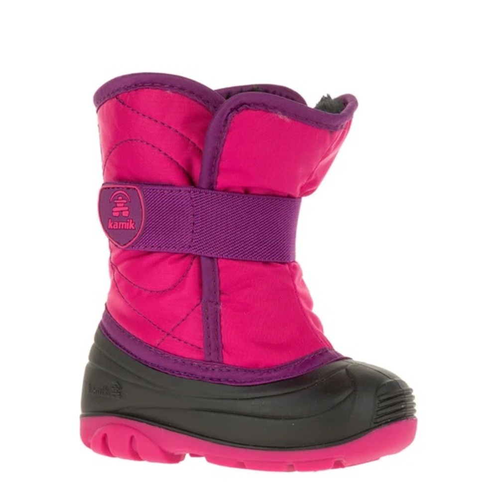 Size 10 Toddler Kamik Kids Pink and Purple Snow Boots